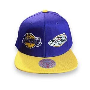 NWOT LA Lakers 2009 Finals Ball Cap Mitchell & Ness Nostalgia Co. Snapback NBA
